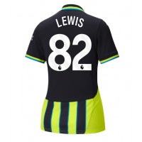 Manchester City Rico Lewis #82 Auswärtstrikot Frauen 2024-25 Kurzarm